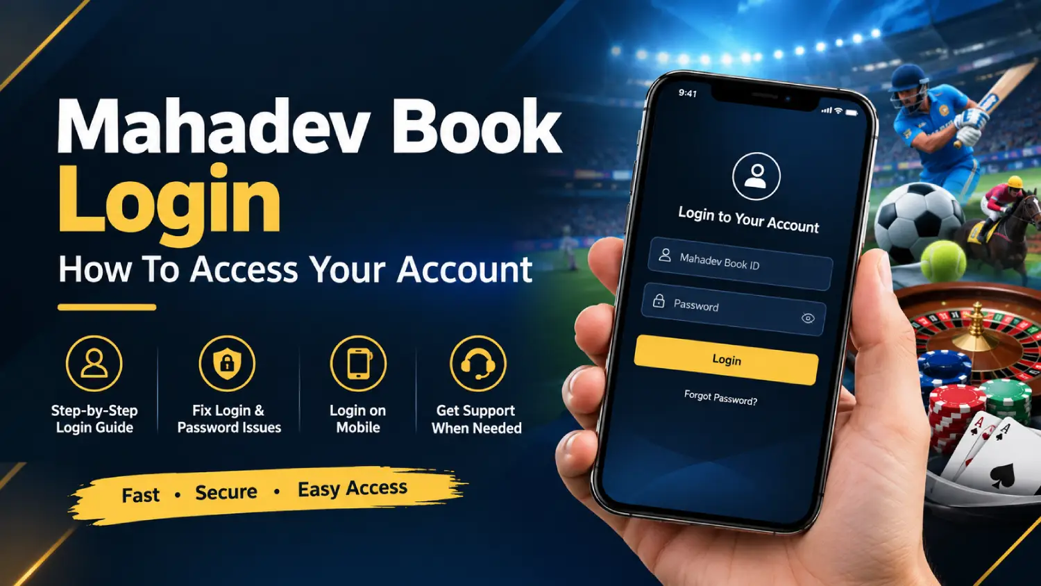 Mahadev Book Login